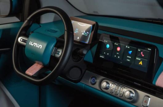 interior design of lumin mini EV