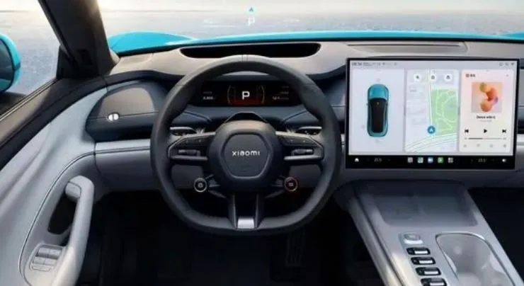 Xiaomi SU7 interior design