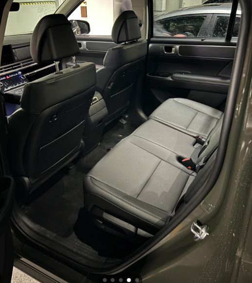 Hyundai santa fe interior