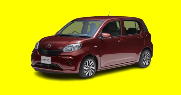 Toyota Passo Price in Pakistan latest