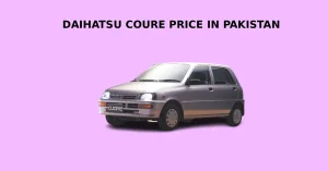 Price of Daihatsu Coure in Pakistan