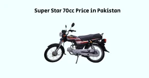 price of Super Star 70cc in Pakistani market