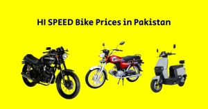 latest prices of Hi Speed Bikes in Pakistan
